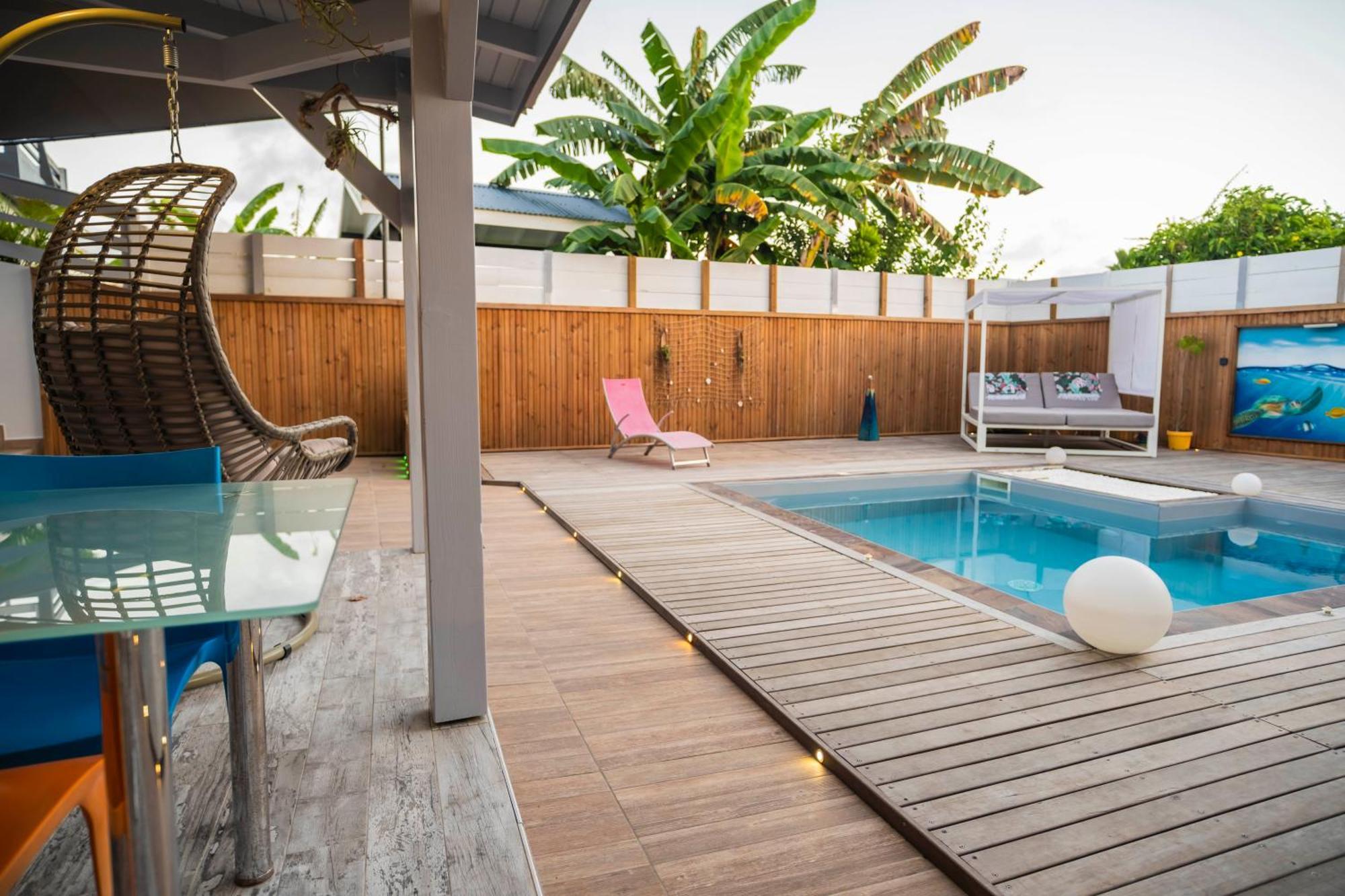 Villa Les Terrasses De Fonds Thezan 圣安尼 外观 照片