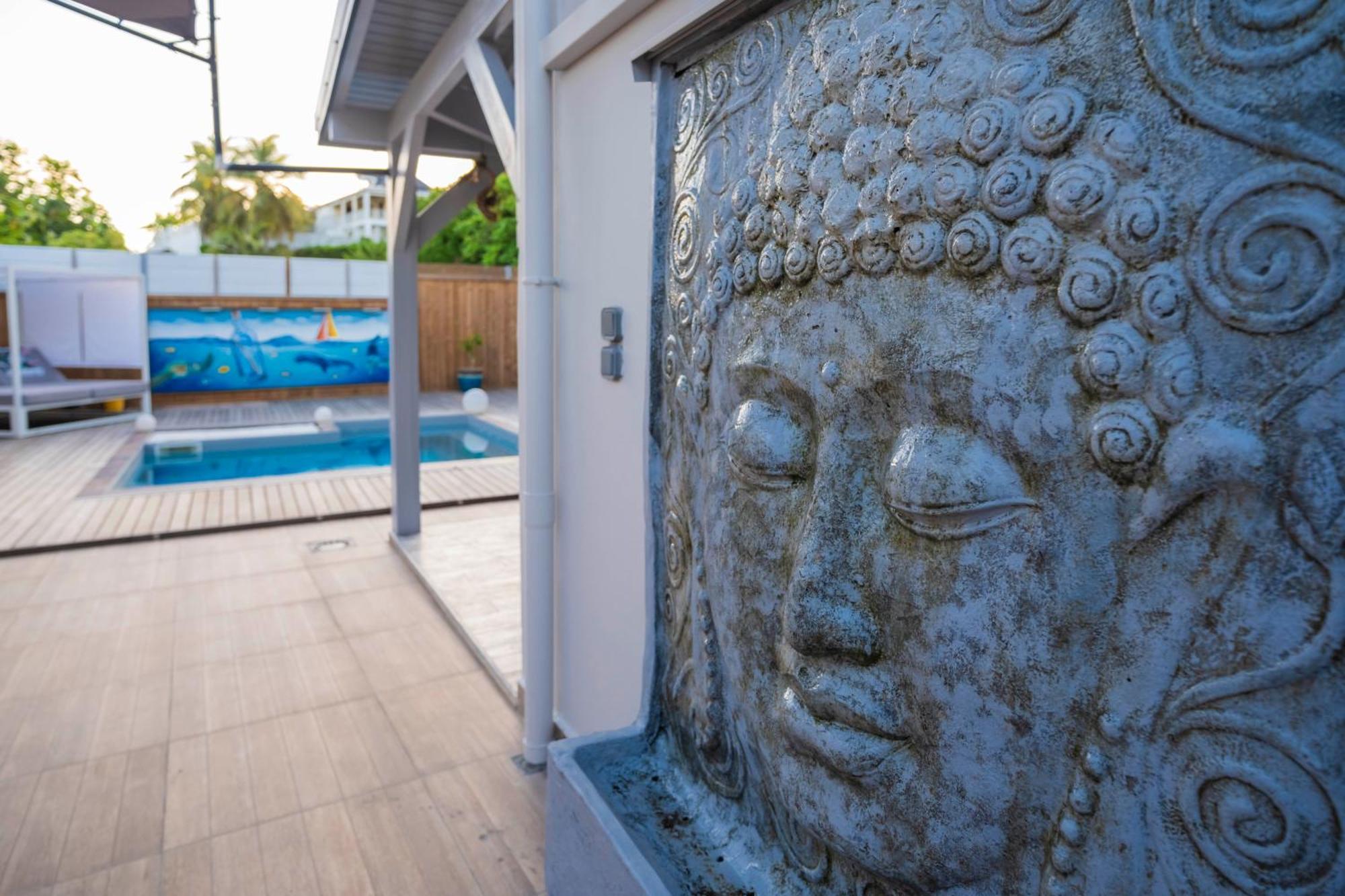 Villa Les Terrasses De Fonds Thezan 圣安尼 外观 照片