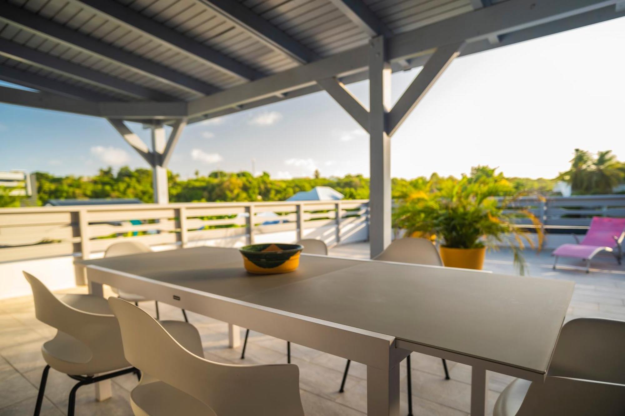 Villa Les Terrasses De Fonds Thezan 圣安尼 外观 照片