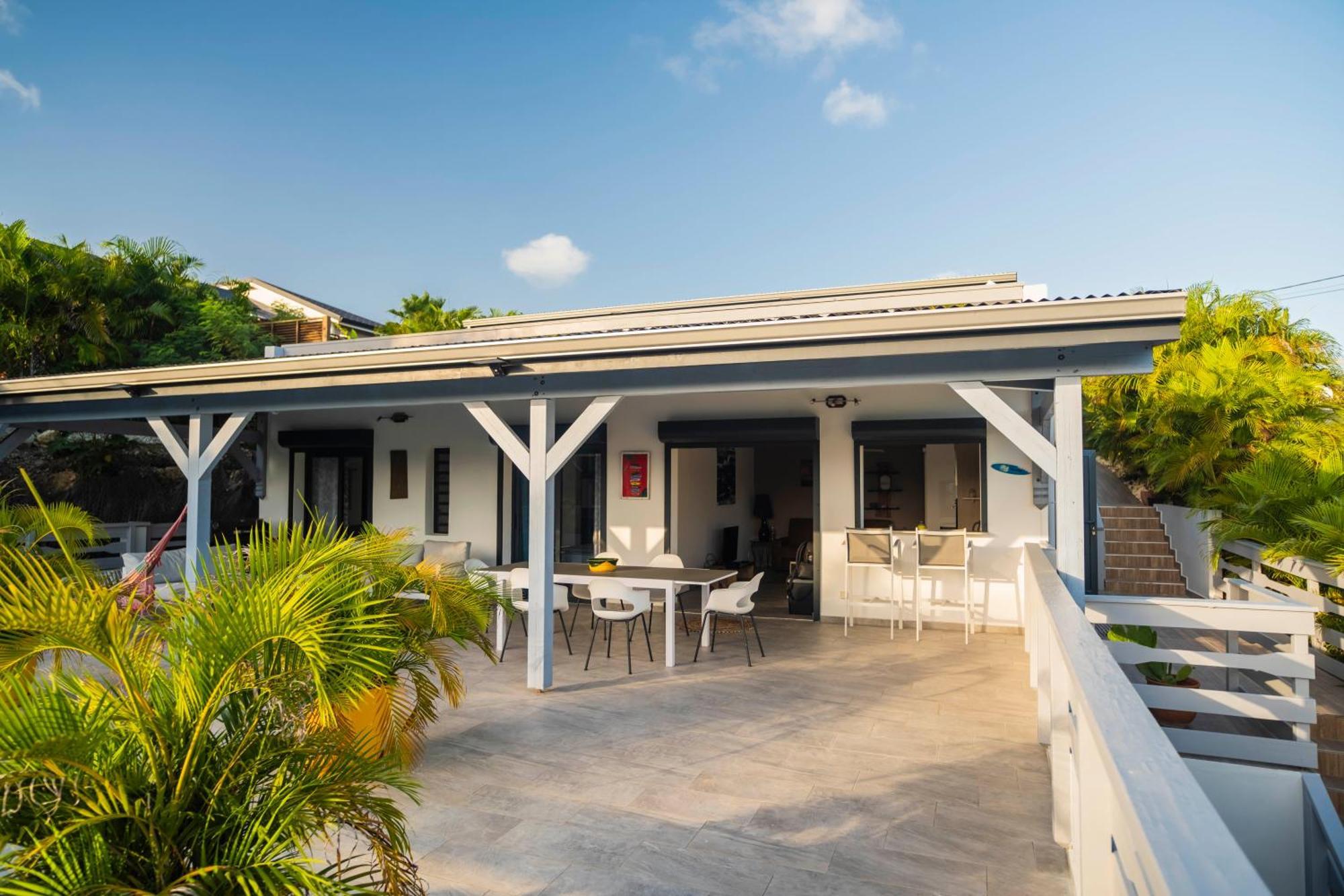 Villa Les Terrasses De Fonds Thezan 圣安尼 外观 照片