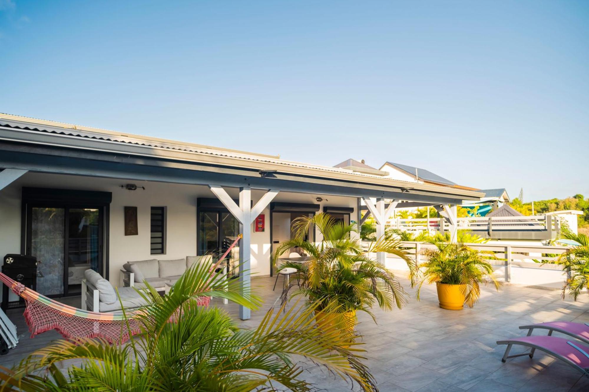 Villa Les Terrasses De Fonds Thezan 圣安尼 外观 照片